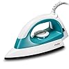 Home magic iron press | 2 year warranty | iron box, dry iron, electric press, dry iron press for clothes, electric iron 750 watt (blue&white)